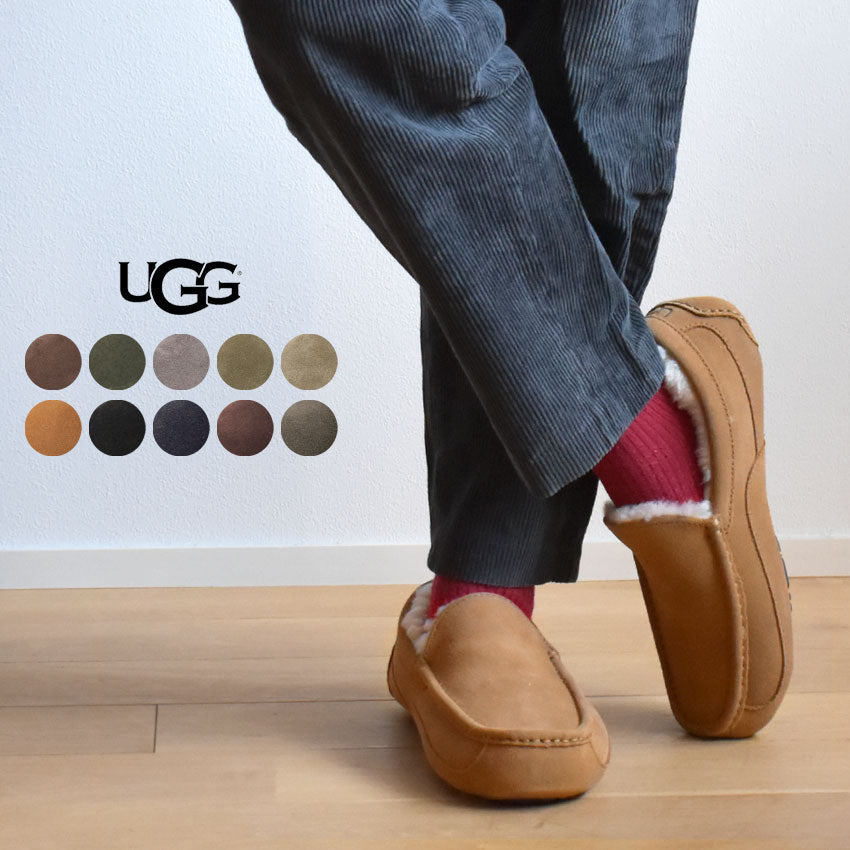 アグ UGG M アスコット 1101110 モカシン 10カラー │Z-CRAFT（ゼットクラフト） WEB本店