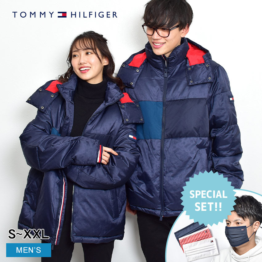 トミーヒルフィガー（TOMMY HILFIGER） エッセンシャル モノグラム パファー ジャケット 78J4047 ダウンジャケット  1カラー│Z-CRAFT（ゼットクラフト） WEB本店