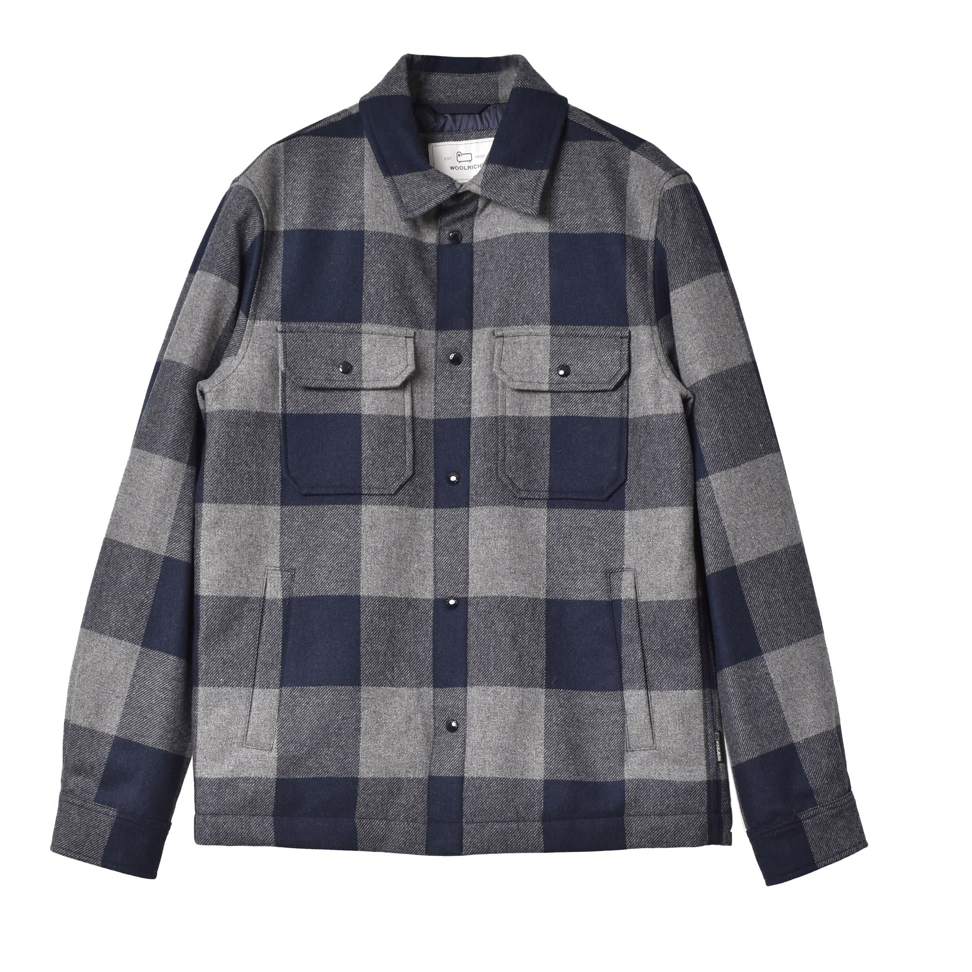 ウールリッチ WOOLRICH アラスカンウールチェックオーバーシャツ 