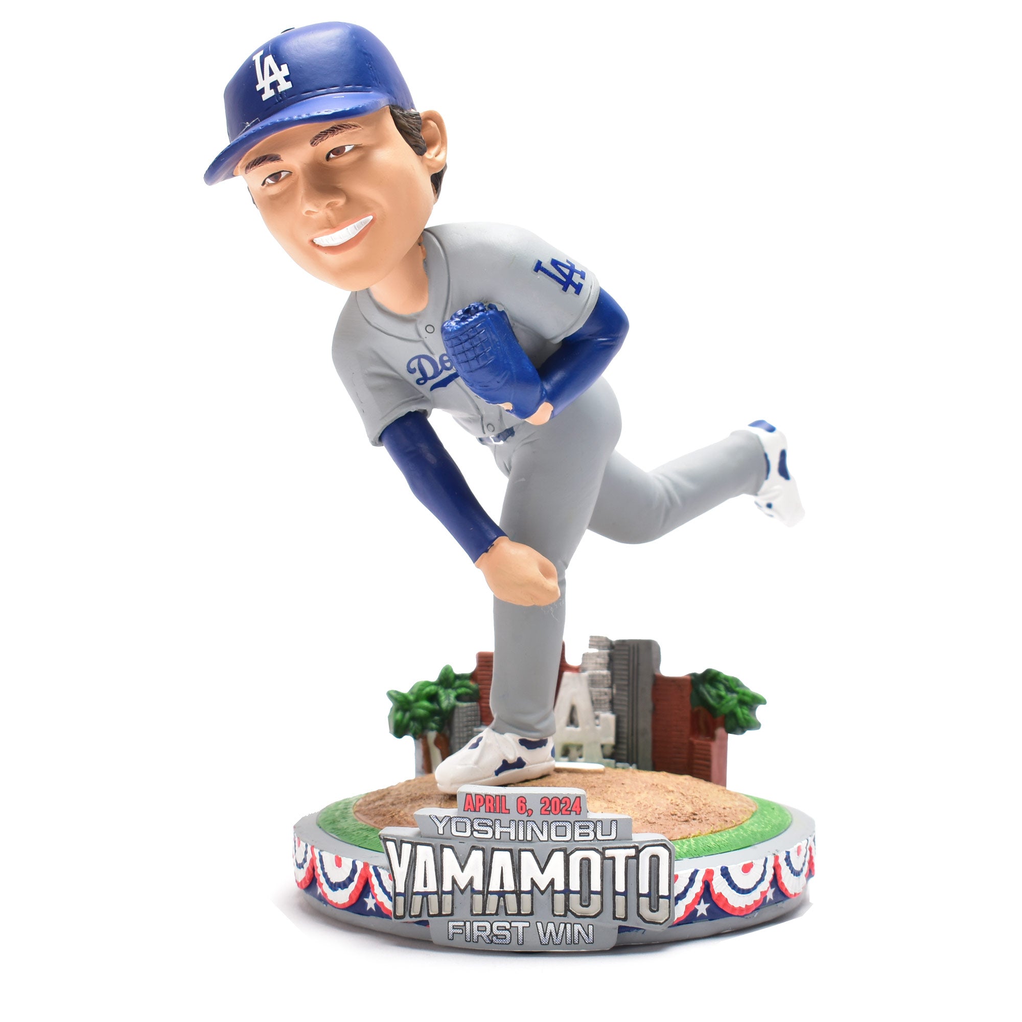 メジャーリーグベースボール MAJOR LEAGUE BASEBALL BOBBLEHEAD LAD 1st WIN YOSHINOBU  YAMAMOTO ボブルヘッド 1カラー │Z-CRAFT（ゼットクラフト） WEB本店