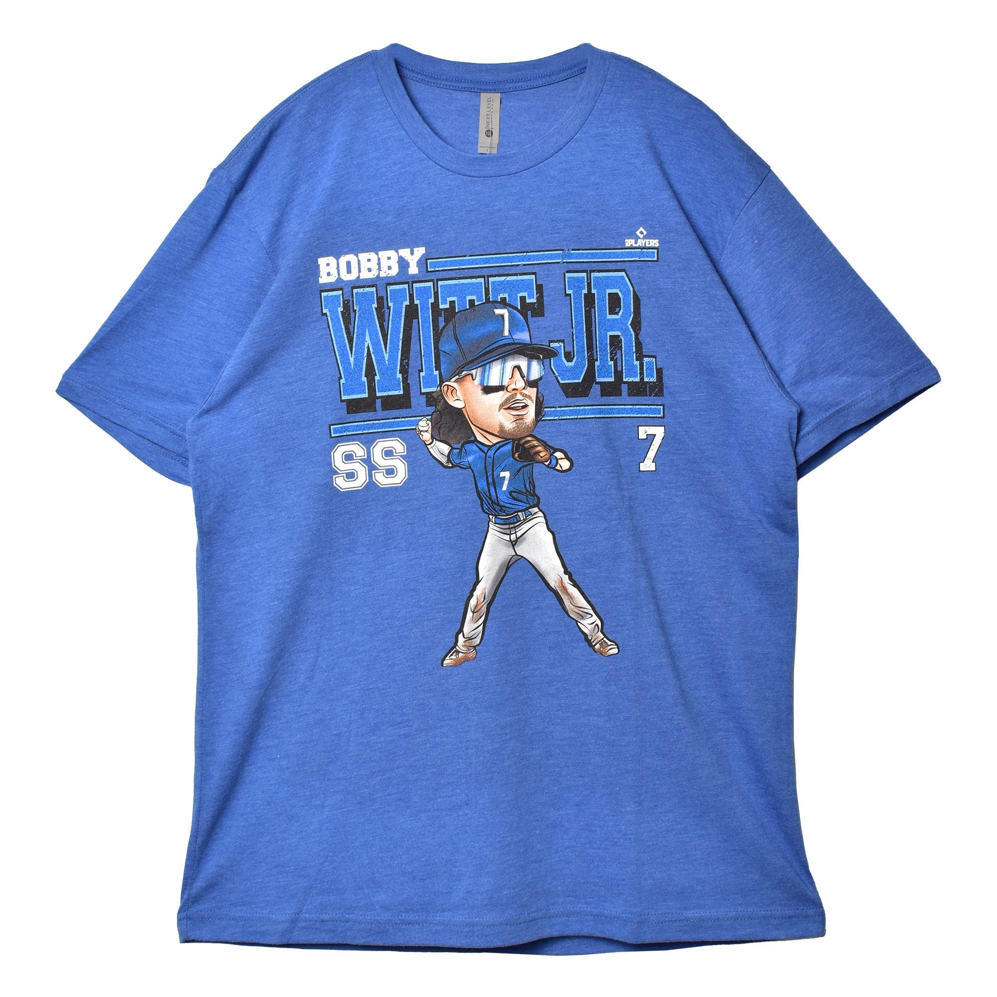 ボビー・ウィット・ジュニア カンザス シティ カートゥーン WHT 0002-048-02 半袖Tシャツ 返品無料