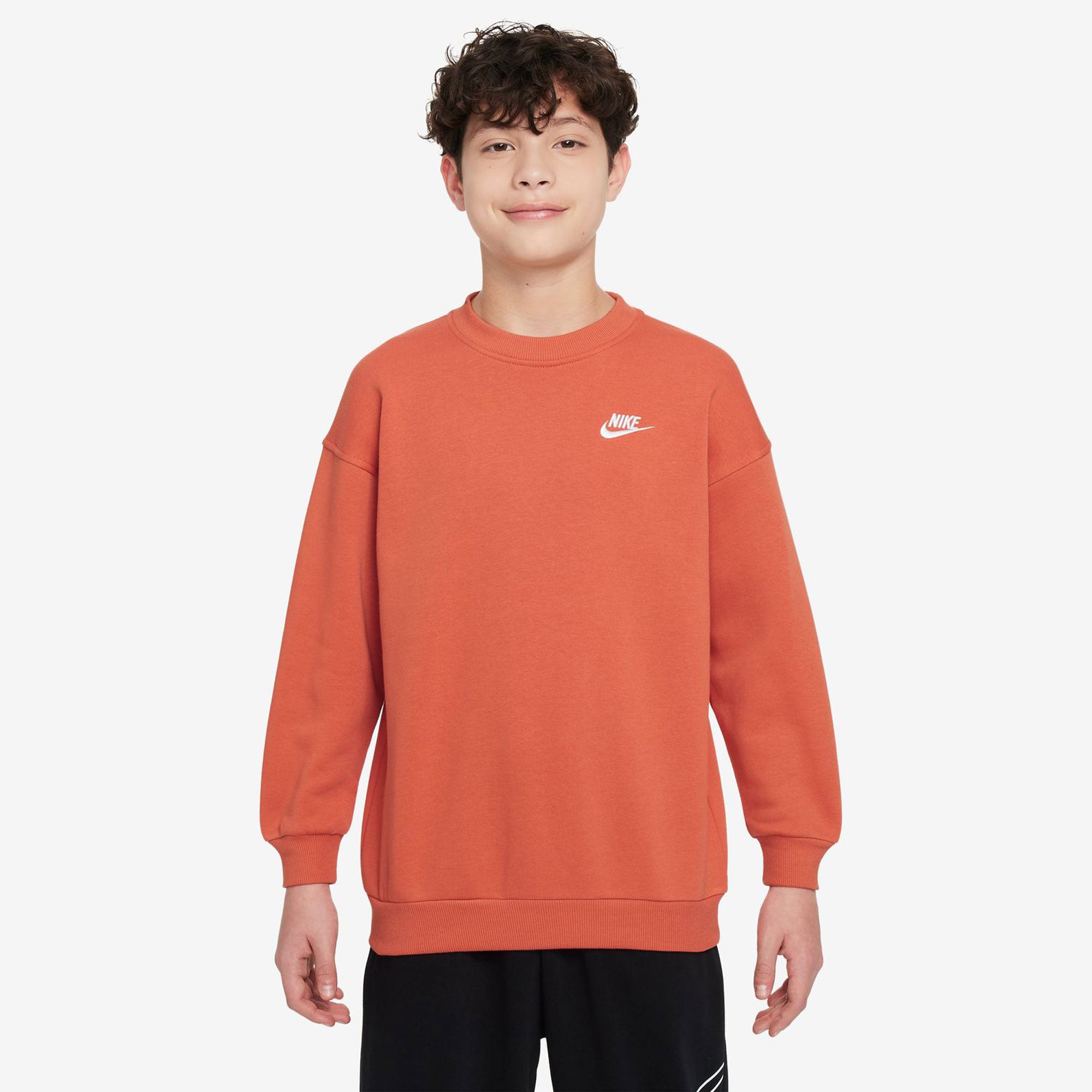 ナイキ NIKE YTH NSW クラブ LBR フリース L／S クルー FD3006 スウェット 1カラー │Z-CRAFT（ゼットクラフト）  WEB本店