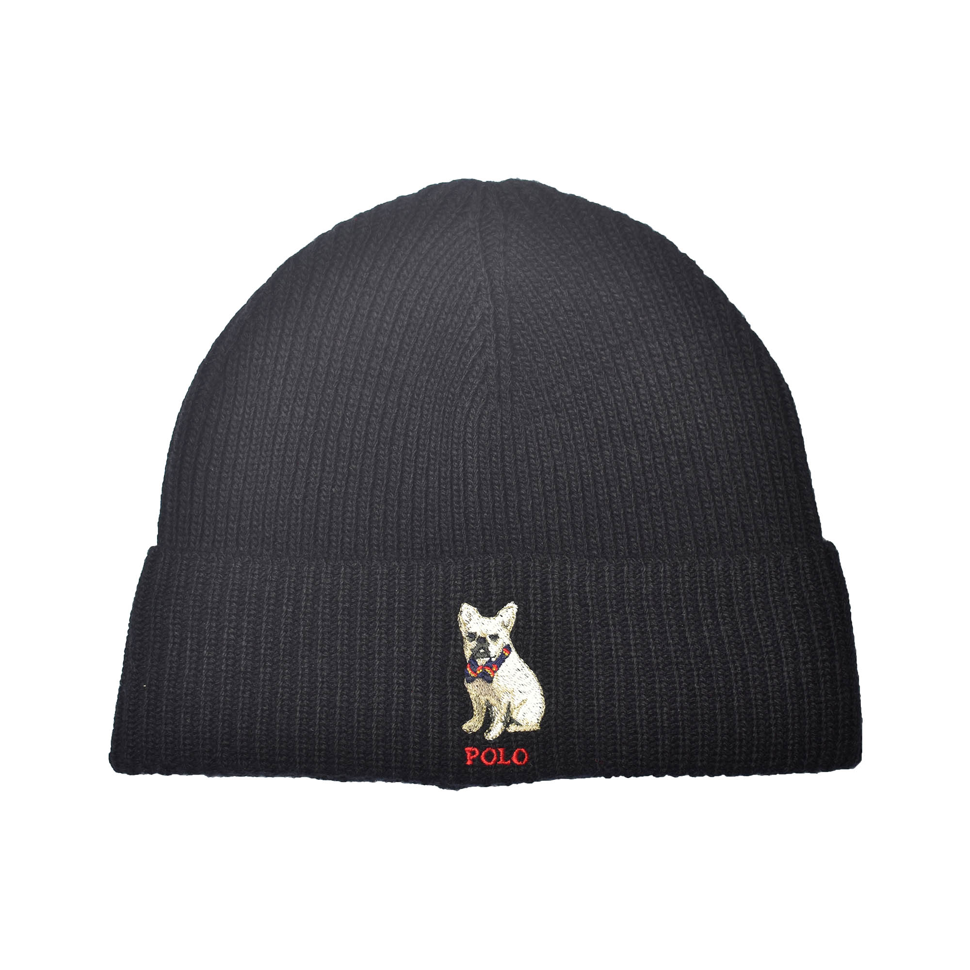 ラルフローレン（RALPH LAUREN） EMBROIDERED FRENCHIE BEANIE PC0917