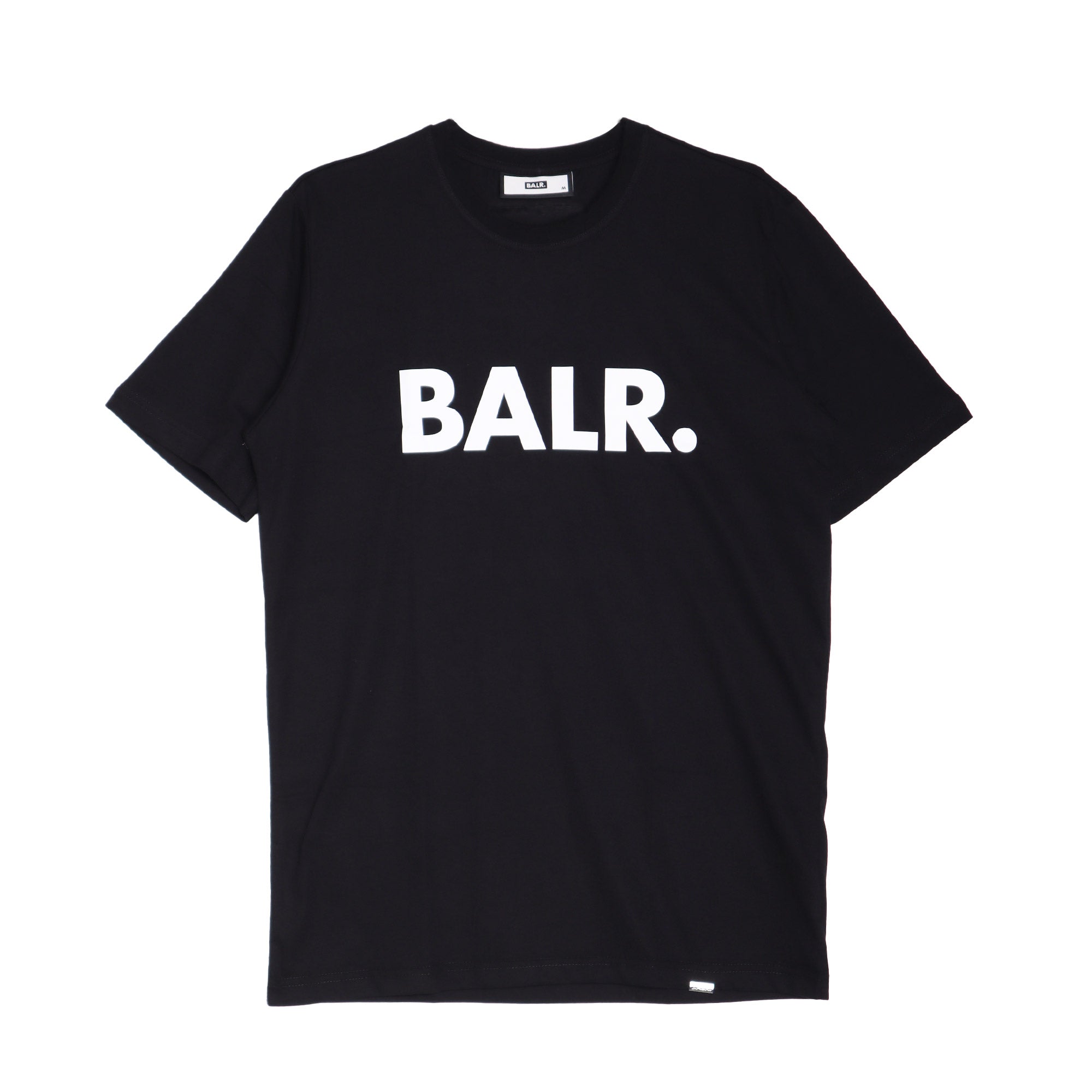 ネイビー【Ｍサイズ】BALR. ボーラー ロゴ プリント 半袖シャツ - T