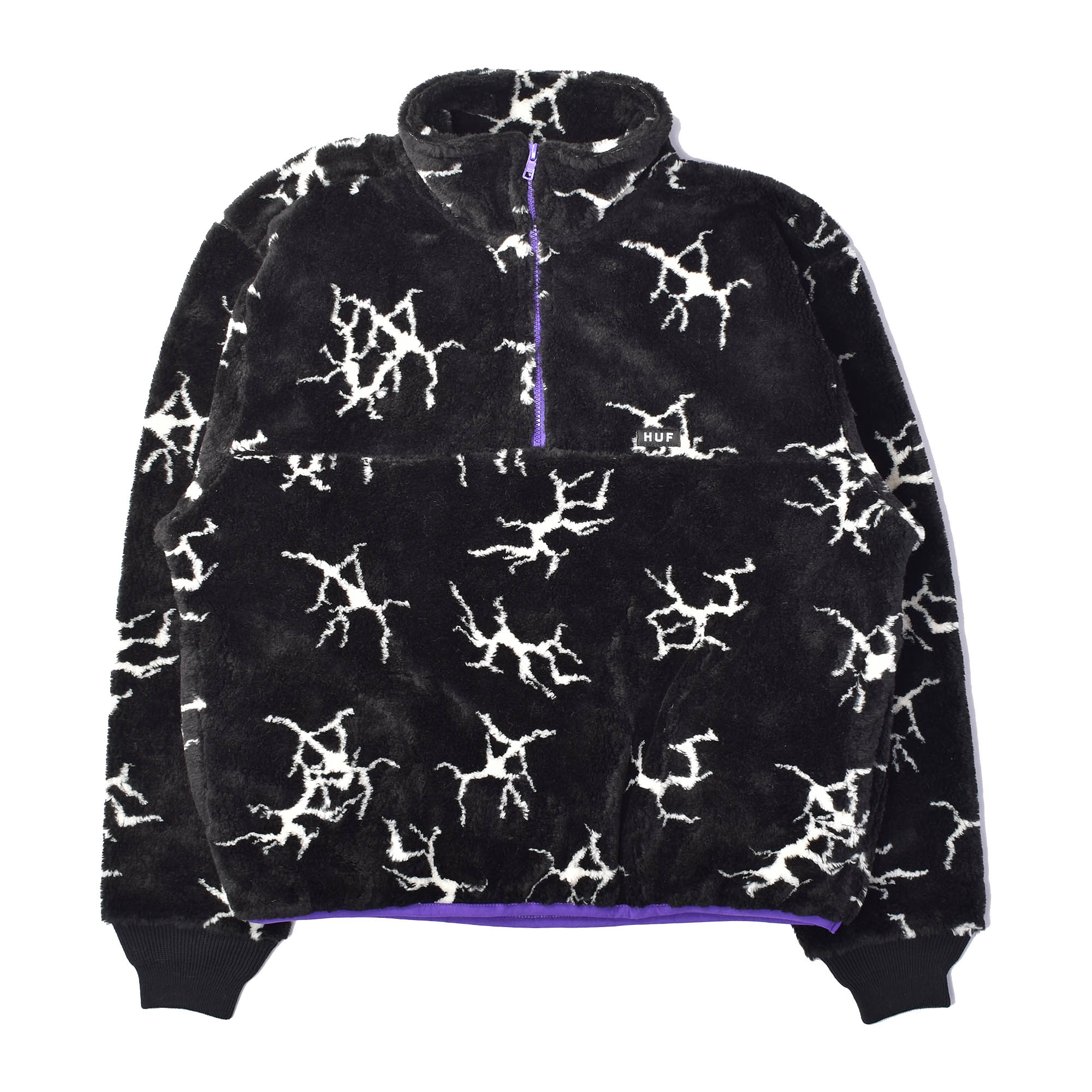 ハフ（HUF） QUAKE SHERPA 1/4 ZIP FLEECE FL00185 アウター 2カラー