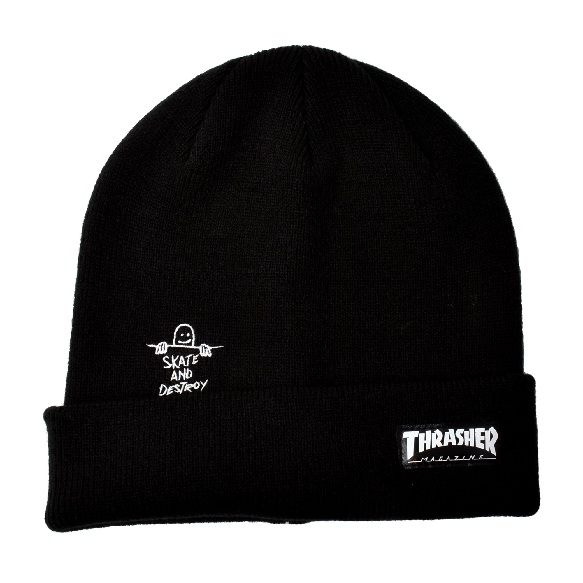 スラッシャー（THRASHER） ゴンズ サッド ネーム アクリル ビーニー