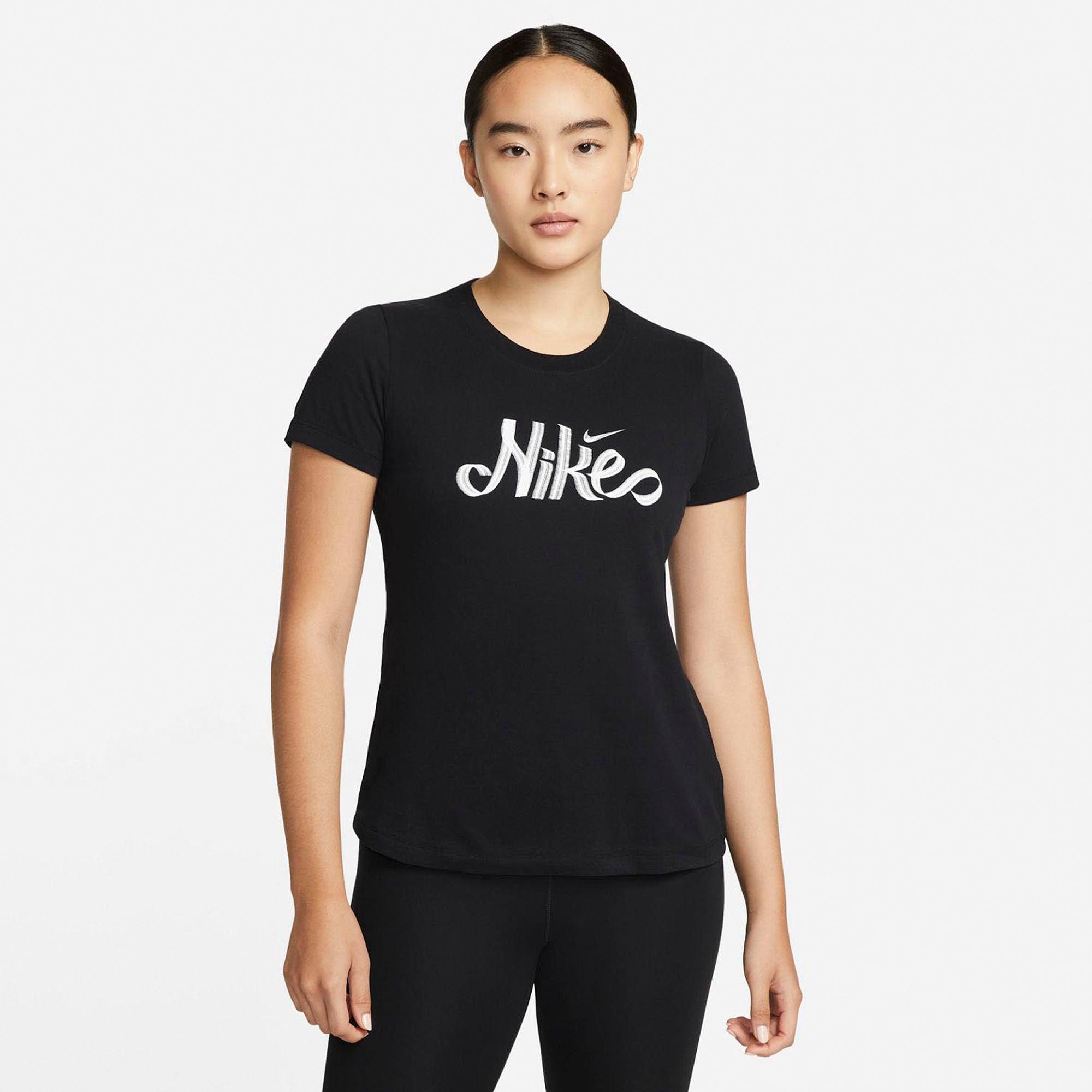 ナイキ（nike） ウィメンズ Dri-FIT CT NIKE SCRIPT Tシャツ DN6688