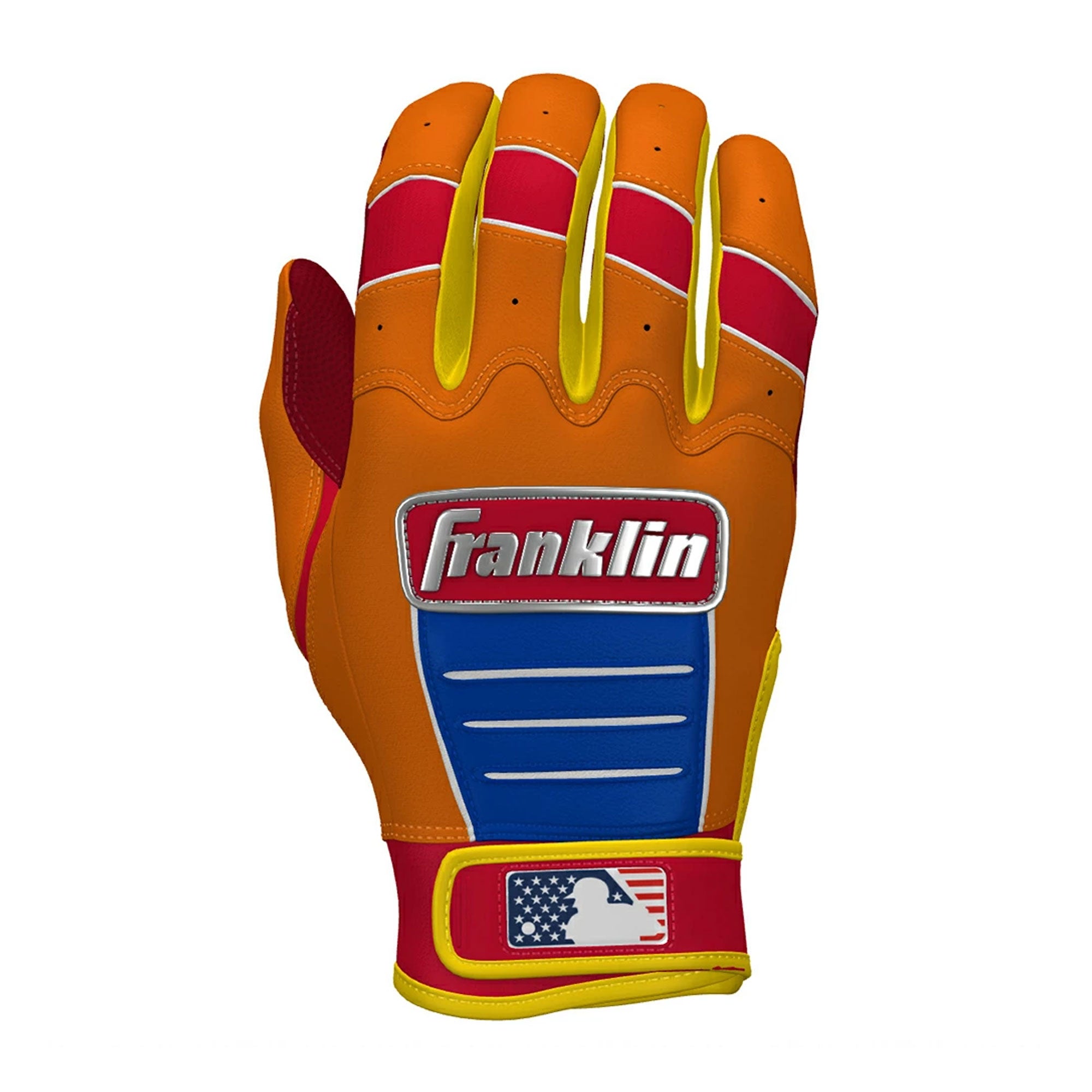 フランクリン Franklin 野球 バッティンググローブ 両手用 DIGITEK 手袋 ホワイト 大人用 一般用 メンズ ブラック レッド ネイビー  ブルー シープスキン 21058 21059 21060 21061 21062