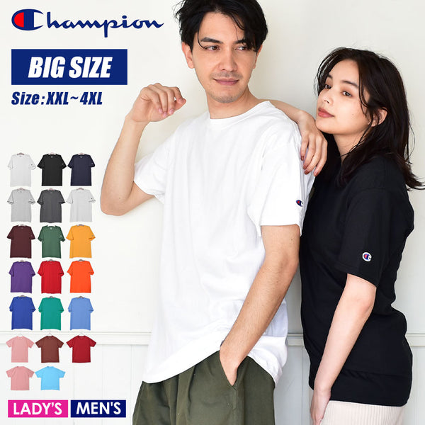 Champion（チャンピオン） 6oz 半袖Tシャツ T425 XXL～4XL 20カラー Z-CRAFT