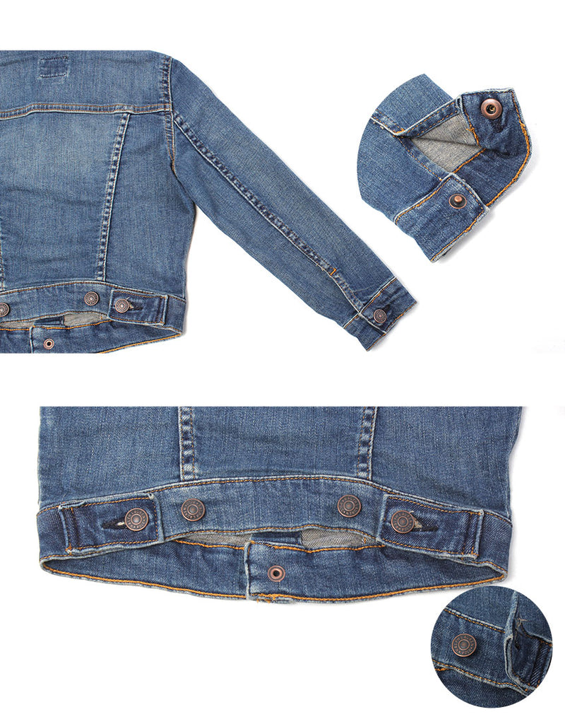 DENIM TRUCKER JACKET 312698662 デニムジャケット 1カラー