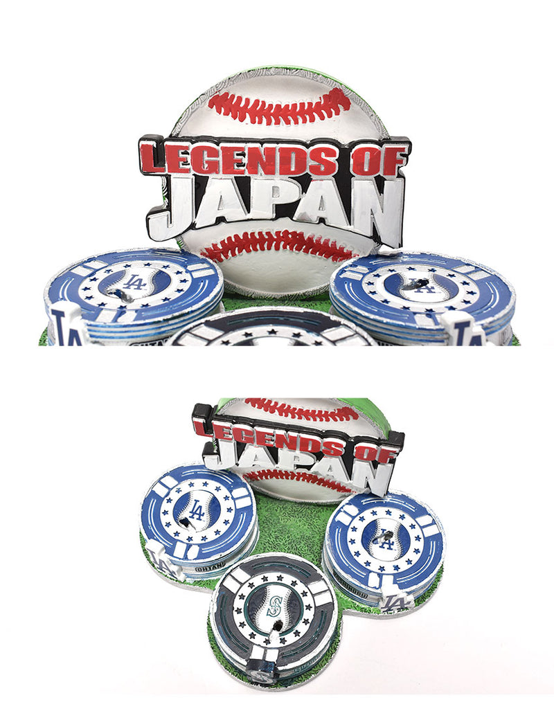 Shohei Ohatani ＆ Yoshinobu Yamamoto ＆ Ichiro Suzuki Los Angeles Dodgers ＆ Seattle Mariners Triple Bobblehead ボブルヘッド