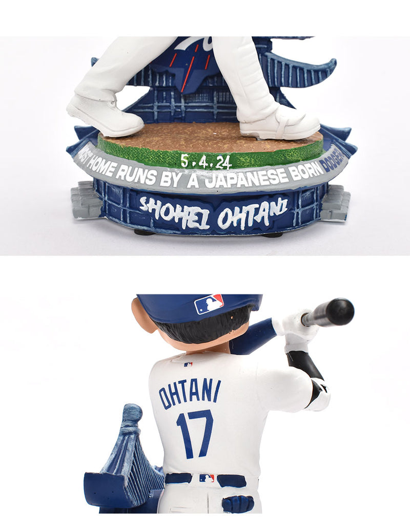 Shohei Ohtani Los Angeles Dodgers Franchise Most Home Runs By A Japanese Born Player Record Bobblehead ボブルヘッド