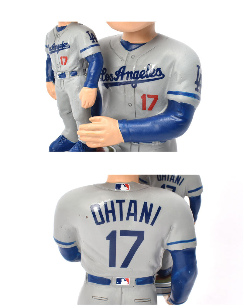 Shohei Ohtani Los Angeles Dodgers Away Uniform Bobble Dubblz Bobblehead ボブルヘッド