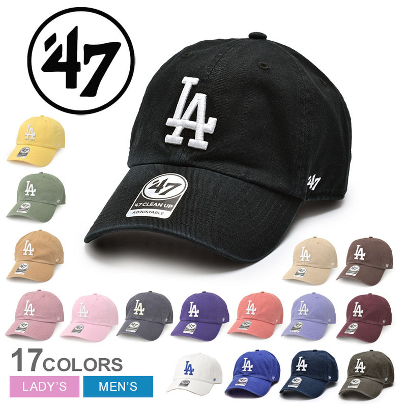 47 ブランド キャップ 47 BRAND CAPS LA DODGERS CLEANUP B-RGW12GWS 帽子 17カラー  │Z-CRAFT（ゼットクラフト） WEB本店