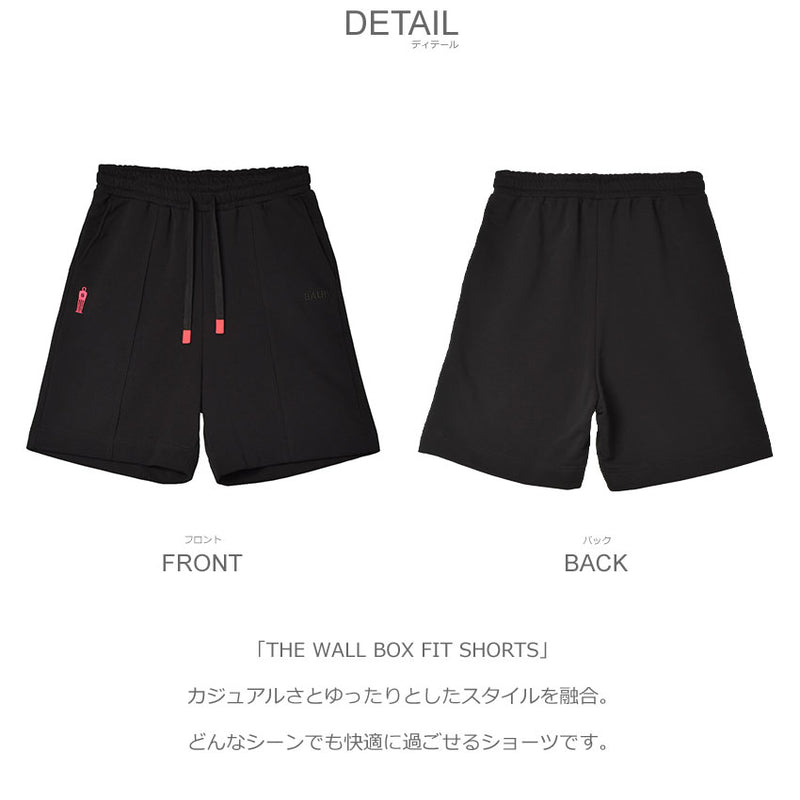 THE WALL BOX FIT SHORTS B1431.1065 ショーツ 2カラー