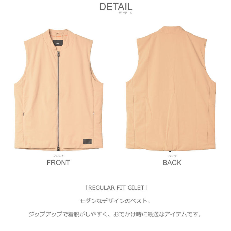 REGULAR FIT GILET B1267.1025 ベスト 1カラー