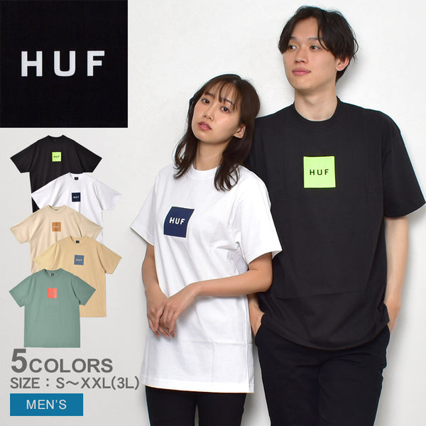 HUF SET BOX S／S TEE TS01954 半袖Tシャツ 5カラー