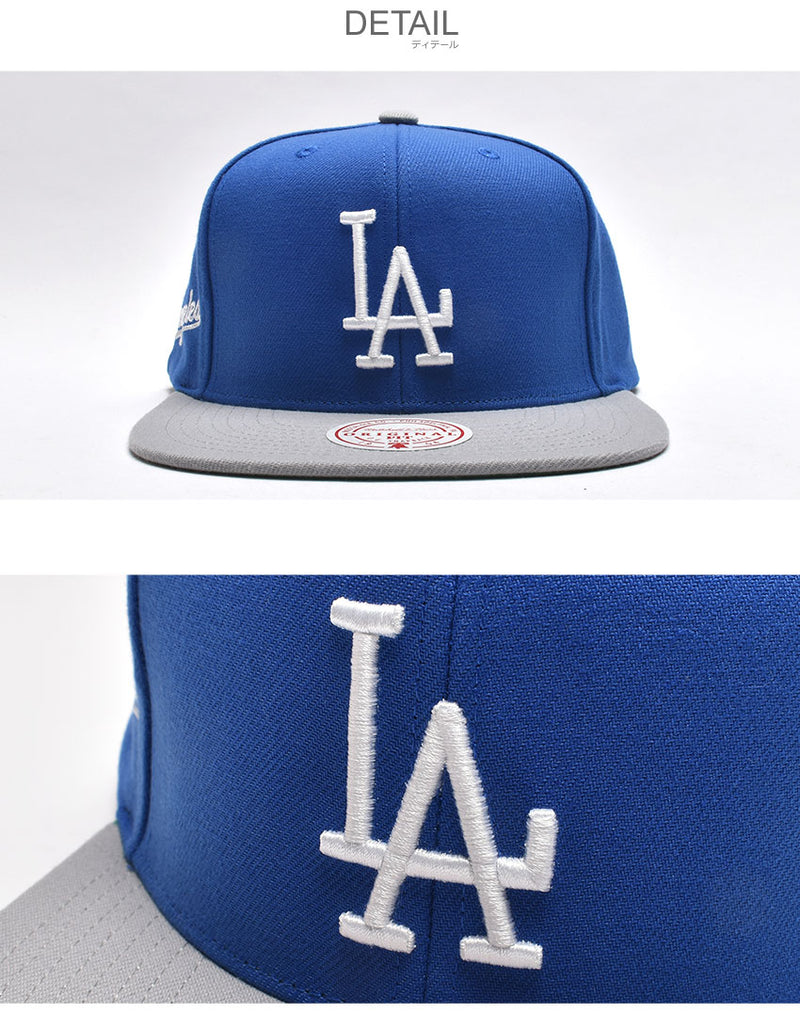 MLB EVERGREEN SNAPBACK COOP DODGERS HHSS6543-LADYYPPPBLUE ベースボールキャップ 1カラー