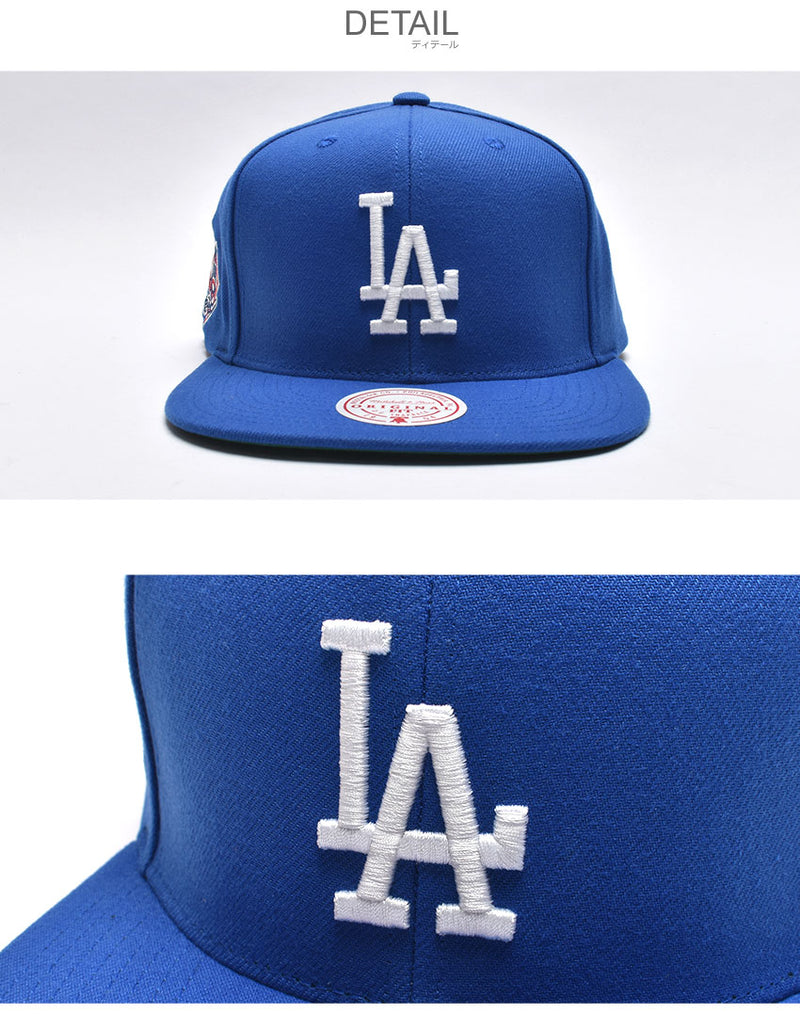 MLB LEAGUE PATCH SNAPBACK DODGERS HHSS6745-LADYYPPPBLUE ベースボールキャップ 1カラー