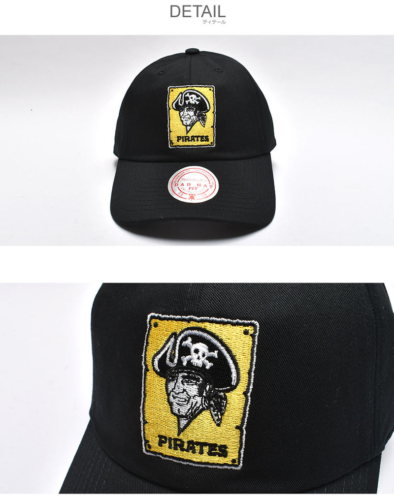 MLB EVERGREEN STRAPBACK COOP PIRATES HLUX6857-PPIYYPPPBLCK ベースボールキャップ 1カラー