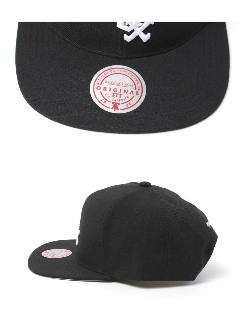 MLB EVERGREEN BLACK WHITE SNAPBACK WHITE SOX HS8544-CWSBLCK ベースボールキャップ 1カラー