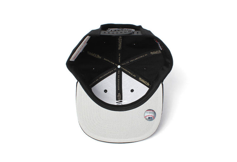 MLB EVERGREEN BLACK WHITE SNAPBACK WHITE SOX HS8544-CWSBLCK ベースボールキャップ 1カラー