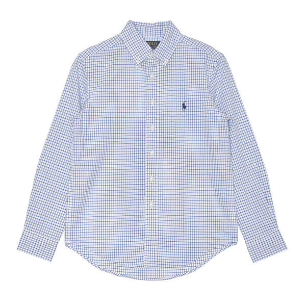 L／S STRETCH POPLIN PLAID SPORTSHIRT 323723041 長袖シャツ