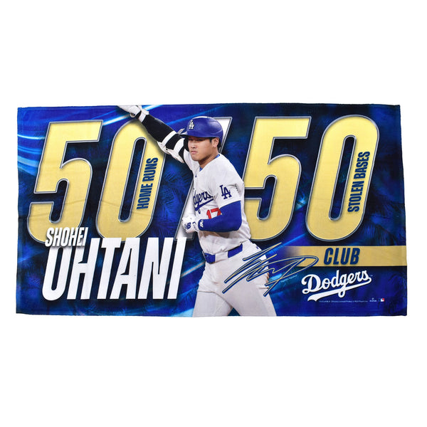 LA DODGERS OHTANI SHOHEI 50／50 BENCH TOWEL ベンチタオル 1カラー