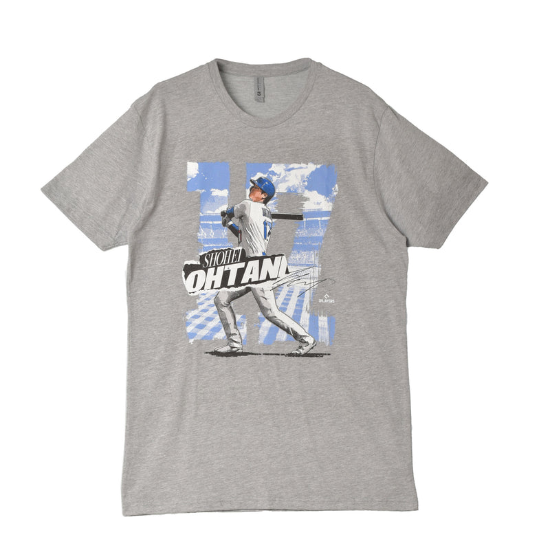 Shohei Ohtani Los Angeles D Rough WHT BNLCROY-XX-0016-092-10 BNLCHGR-XX-0016-092-10 半袖Tシャツ 2カラー