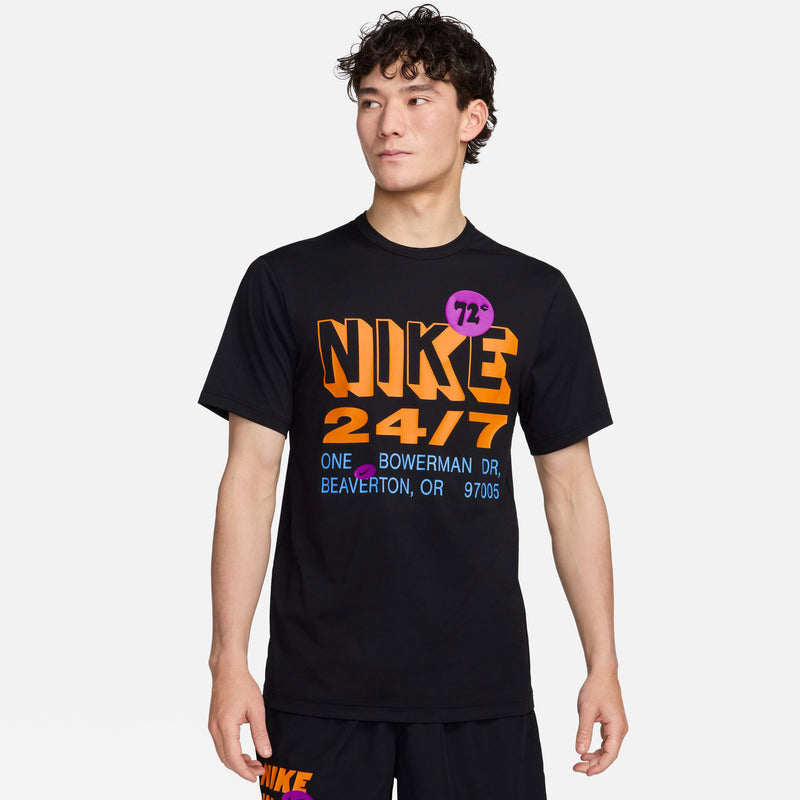 ナイキ NIKE ナイキ ハイバース メンズ Dri-FIT UV ショートスリーブ フィットネストップ FN3989 半袖Tシャツ 1カラー  │Z-CRAFT（ゼットクラフト） WEB本店