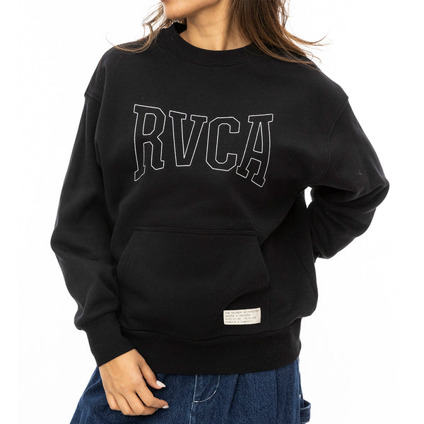 RVCA STITCH LOOSE FIT CREW BE044004 トレーナー 1カラー