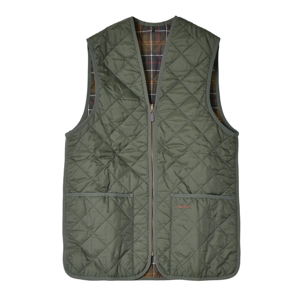 QUILTED WAISTCOAT ZIP-IN LINER MLI0001 キルティングベスト 3カラー