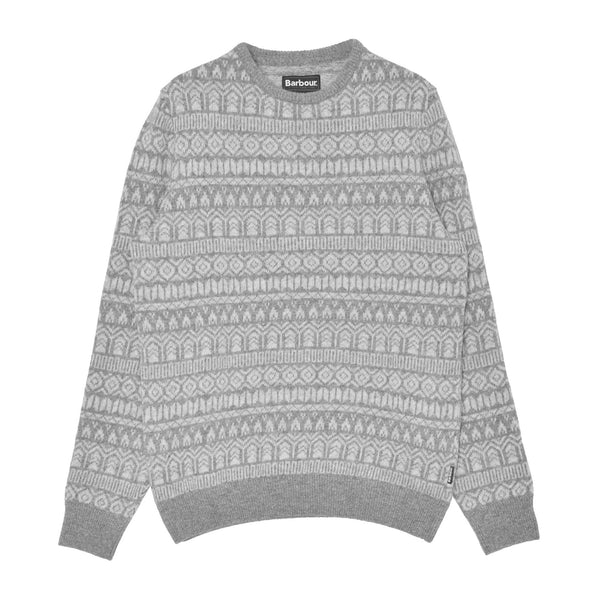 Stonebeck Fairisle Crew Neck Sweater MKN1579 ニット 2カラー