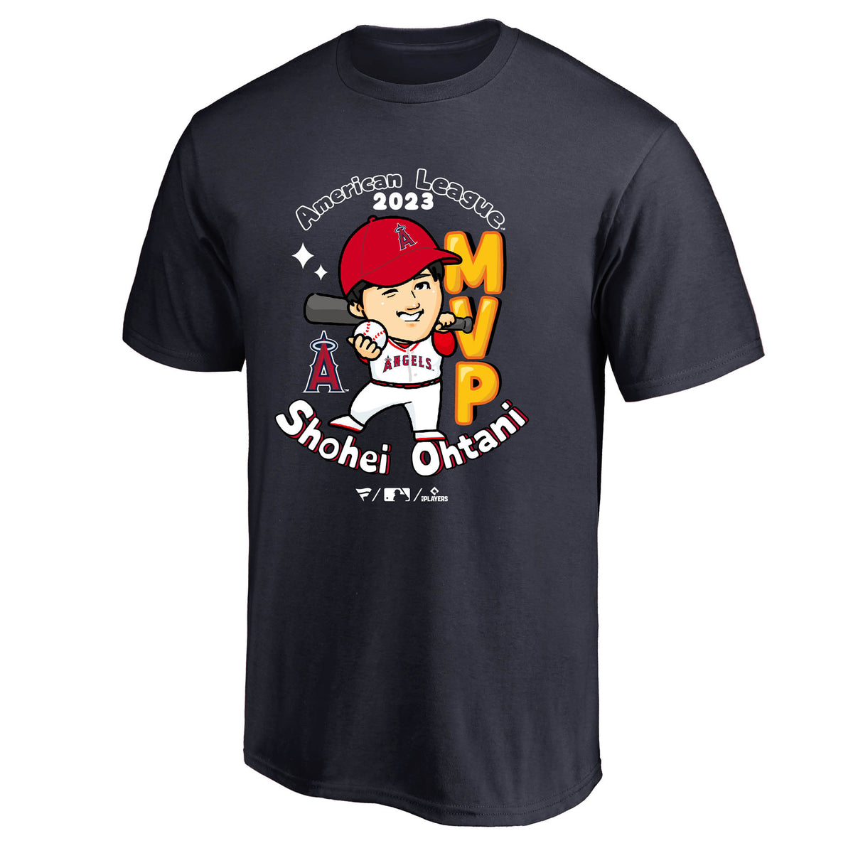 ファナティクス FANATICS 大谷翔平選手 AL MVP受賞記念 限定イラストTシャツ Tシャツ 2カラー Z-CRAFT（ゼットクラフト）  WEB本店