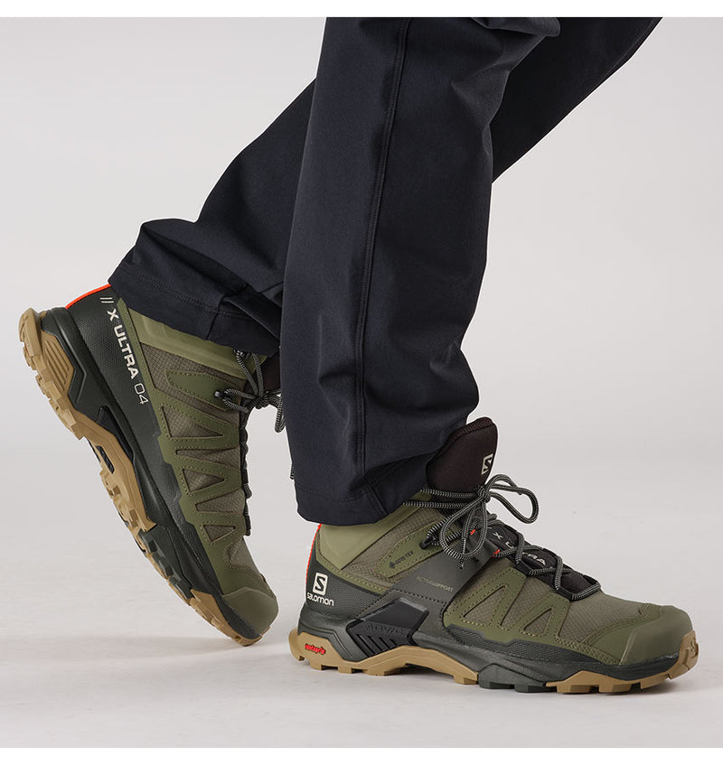 サロモン SALOMON X ULTRA 4 MID WIDE GORE-TEX L41739900 ハイキング