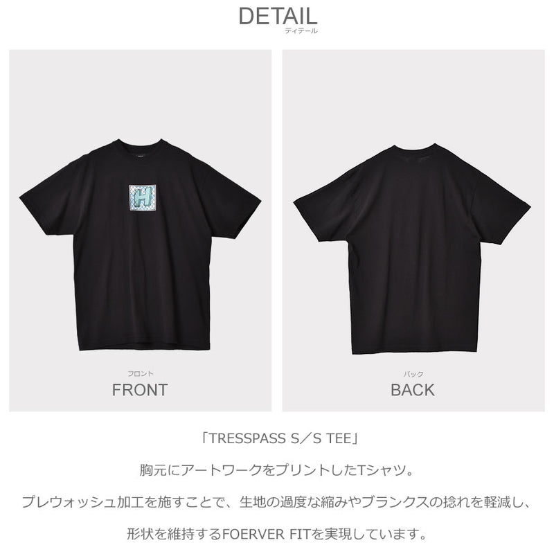 TRESSPASS S／S TEE TS01940 半袖Tシャツ 2カラー