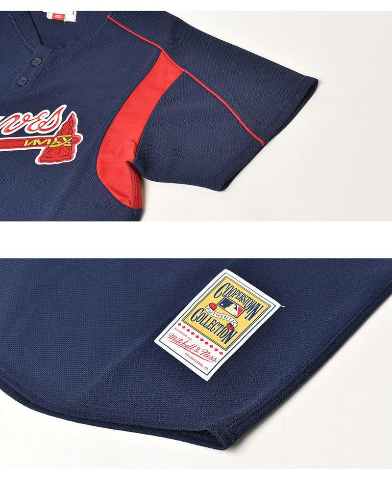 MLB ATLANTA BRAVES GREG MADDUX 2003 BP JERSEY ABPJ3335-ABR03GMANAVY ユニフォーム 1カラー