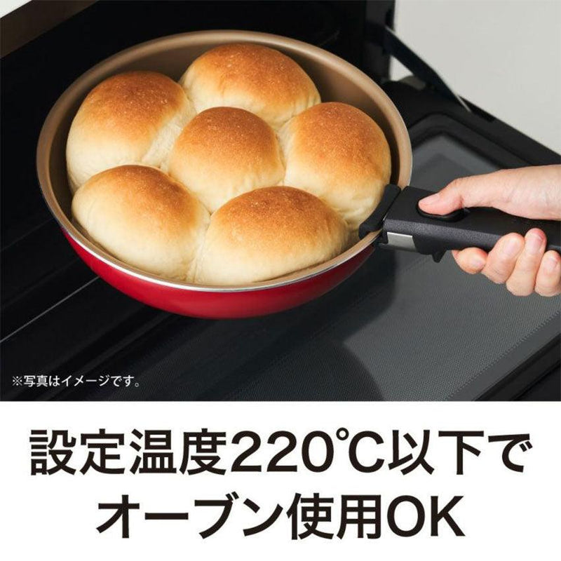 エバークック（EVER COOK） IH対応 着脱式 選べる 8点セット EIST8RD