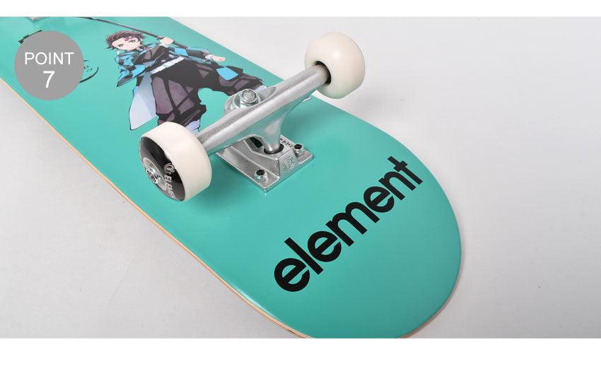 ELEMENT（エレメント） スケートボード コンプリートデッキ KIMETSU TANJIRO 8インチ BB027-454
