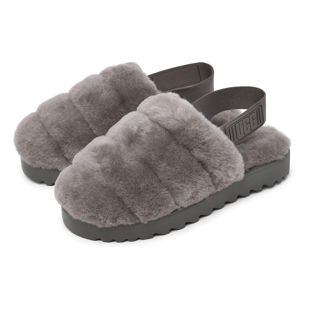 アグ（UGG） スーパーフラッフスリッパ 1121751 サンダル ブラック 黒