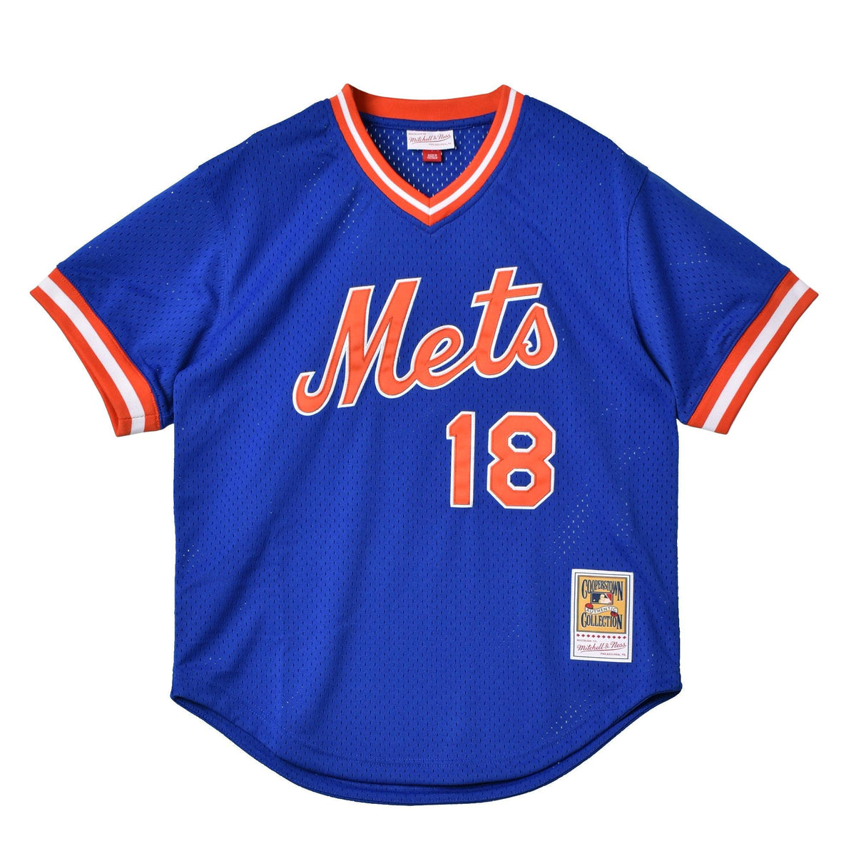 ミッチェルアンドネス（MITCHELL & NESS） ダリルストロベリーニューヨークメッツ1986 ABPJ3055-NYM86GCAROYA  ユニフォーム ブルー│Z-CRAFT（ゼットクラフト） WEB本店